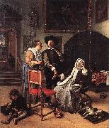 Jan Steen Doctor's Visit oil painting reproduction